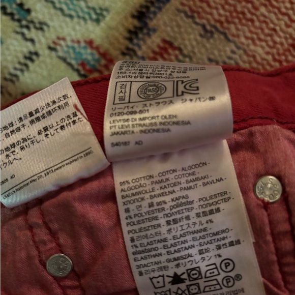 Levi’s High Rise Wedgie Straight Leg size 30 - Picture 9 of 9